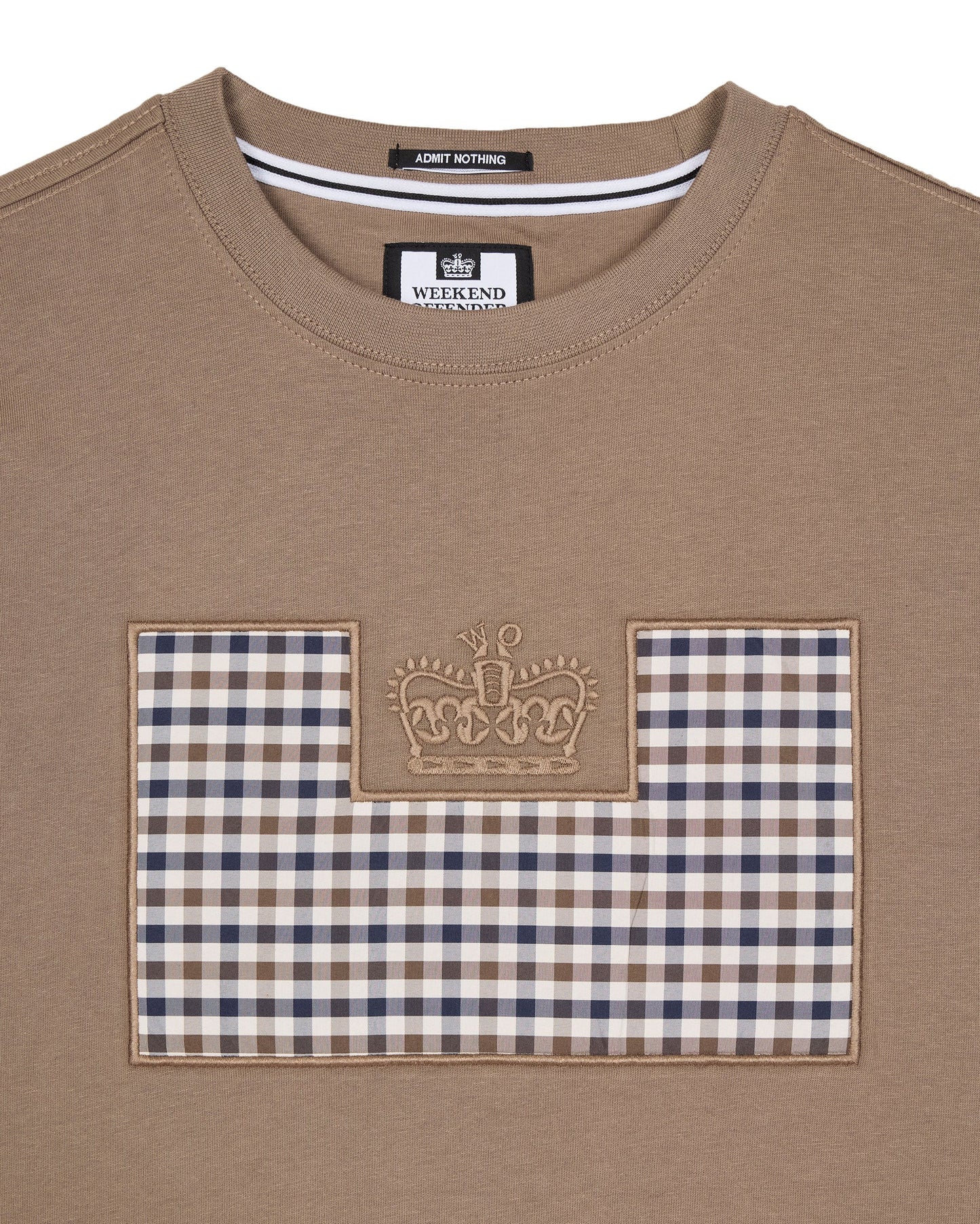 Weekend Offender Zapico Prison T-Shirt // MOCHA BROWN