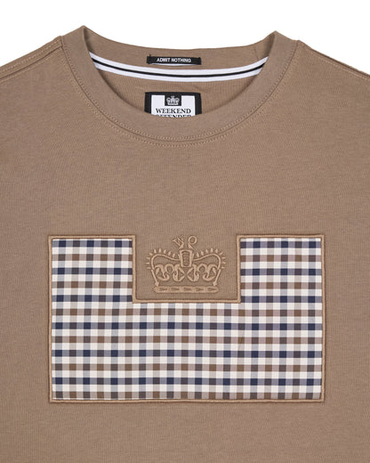 Weekend Offender Zapico Prison T-Shirt // MOCHA BROWN