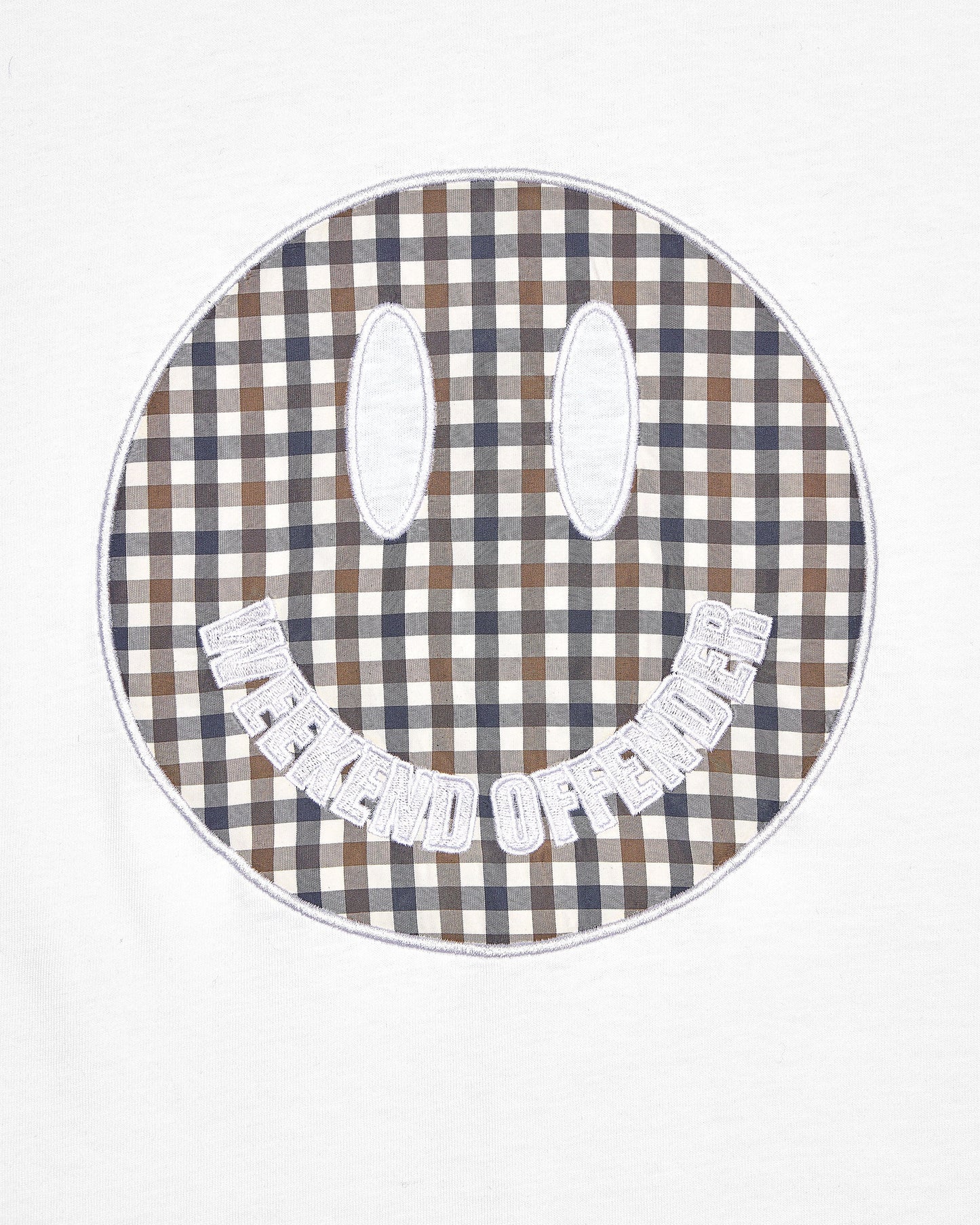 Weekend Offender Tambay Smiley T-Shirt // WHITE