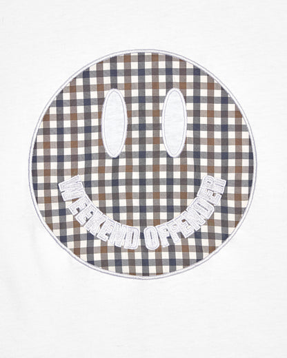 Weekend Offender Tambay Smiley T-Shirt // WHITE