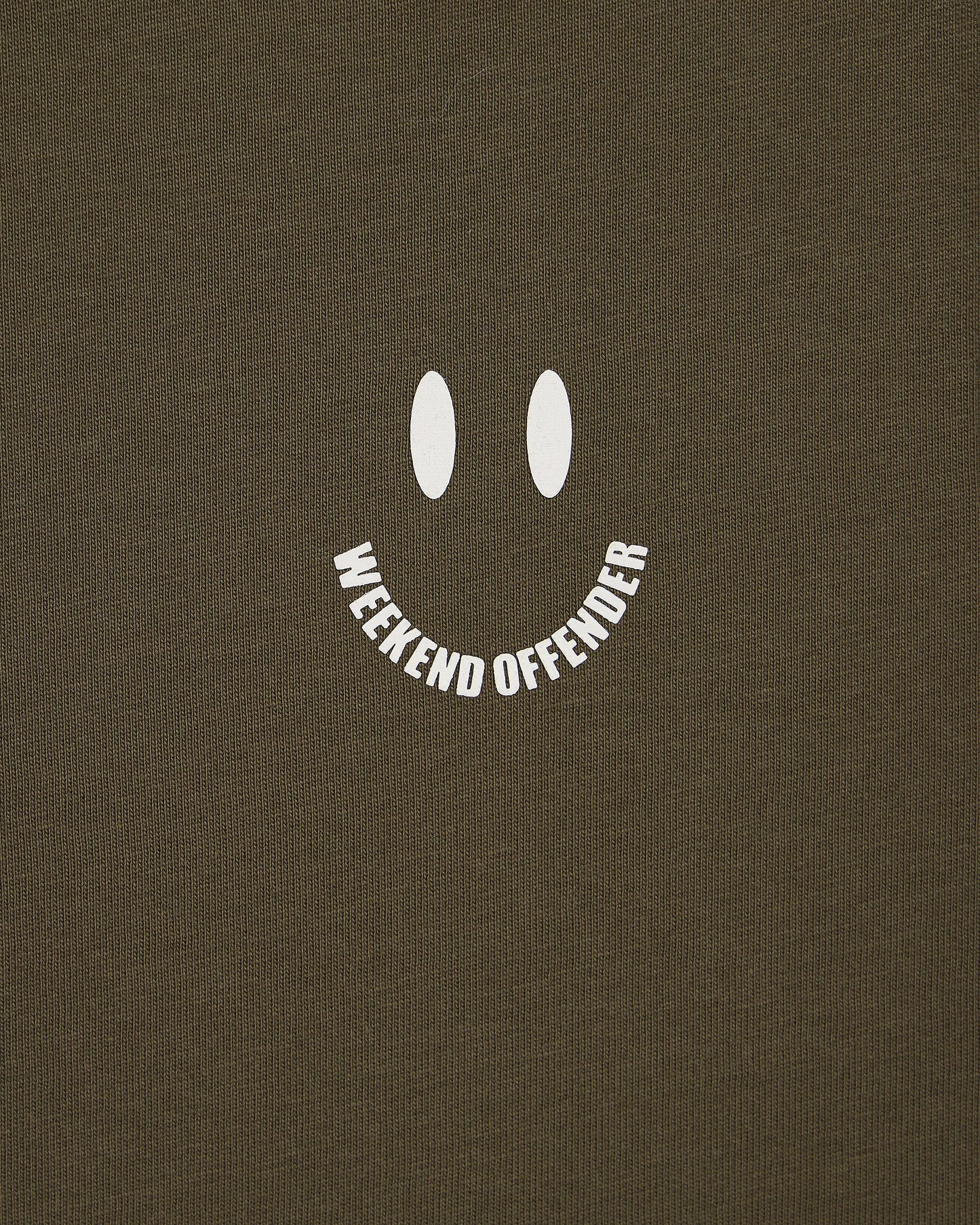 Weekend Offender Smile Graphic Tee // CASTLE GREEN