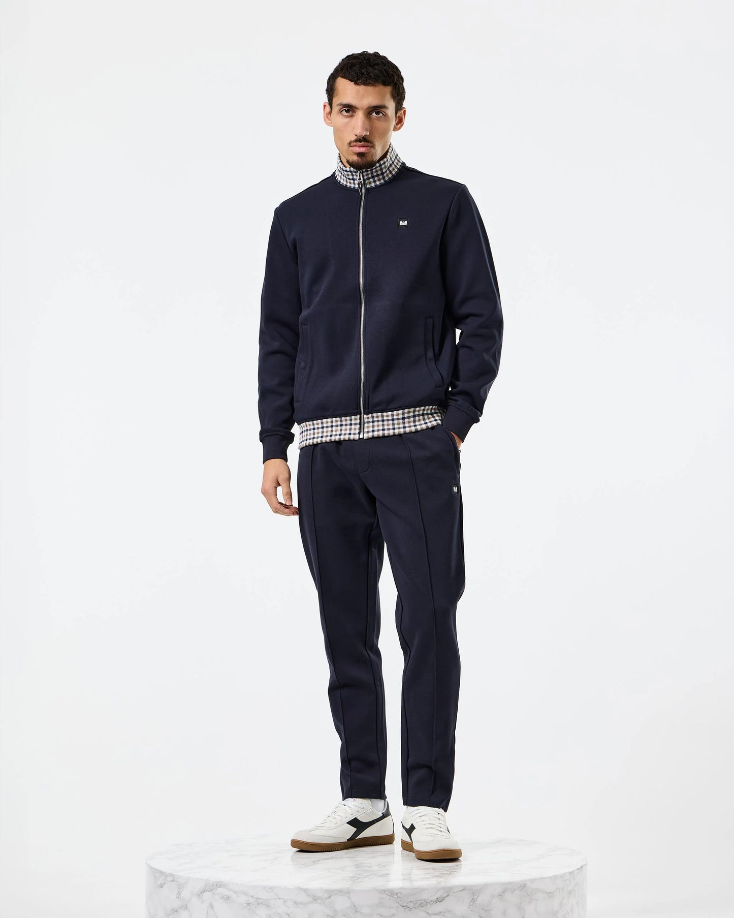 Weekend Offender Alameda Track Top // NAVY