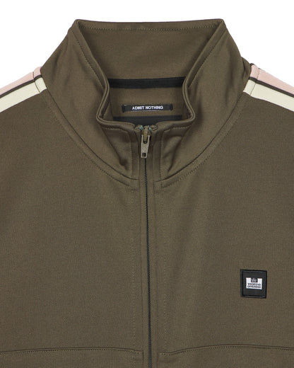 Weekend Offender Navagio Track Top // CASTLE GREEN