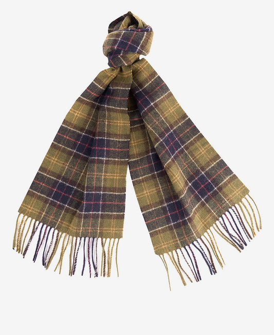 Barbour tartan Lambswool Scarf // CLASSIC TARTAN