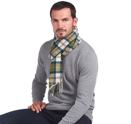 Barbour tartan Lambswool Scarf // ANCIENT TARTAN TN51
