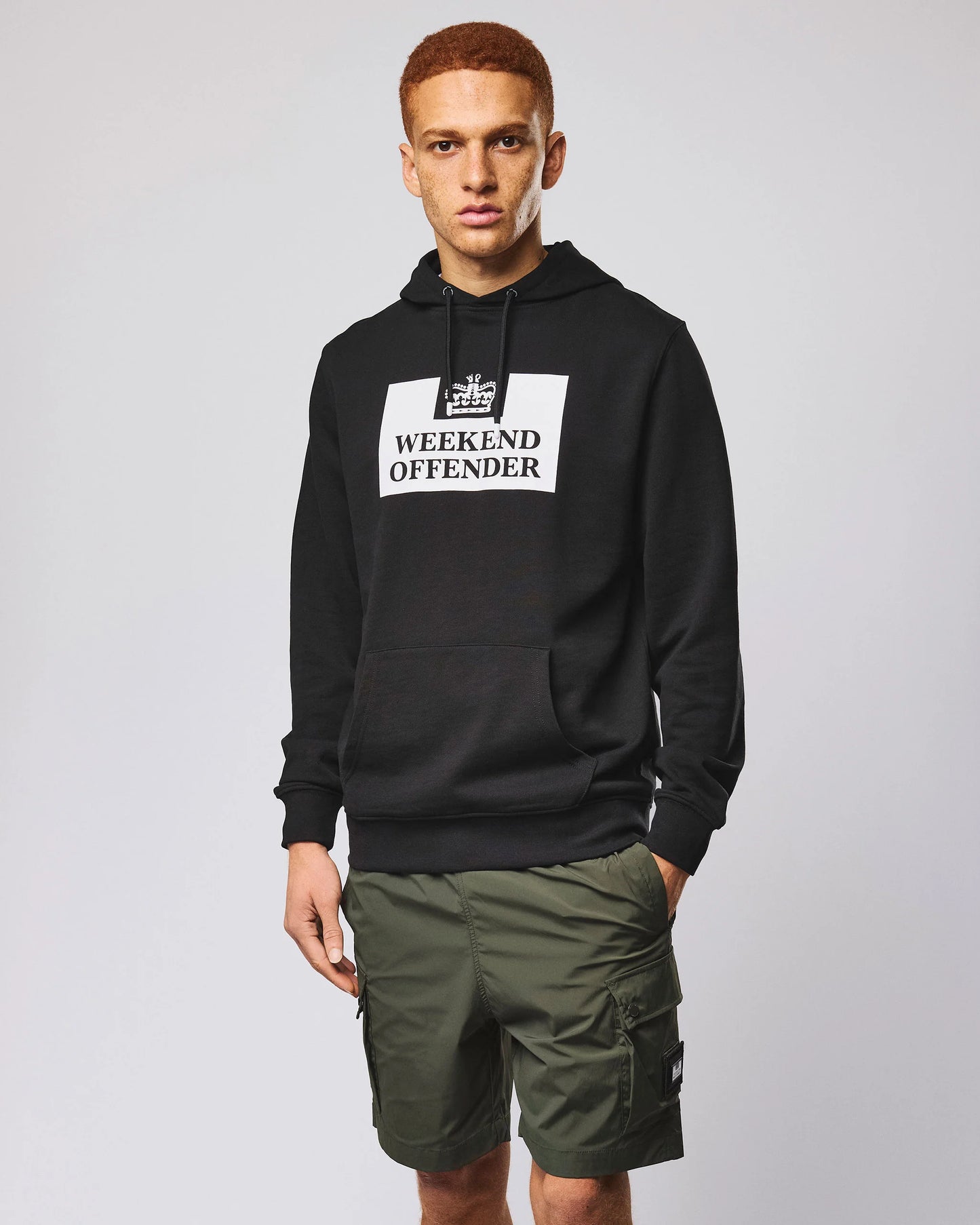 Weekend Offender HM Service Hood // BLACK