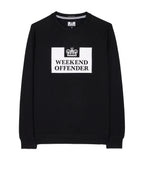 Weekend Offender Penitentiary Classic Sweatshirt // BLACK