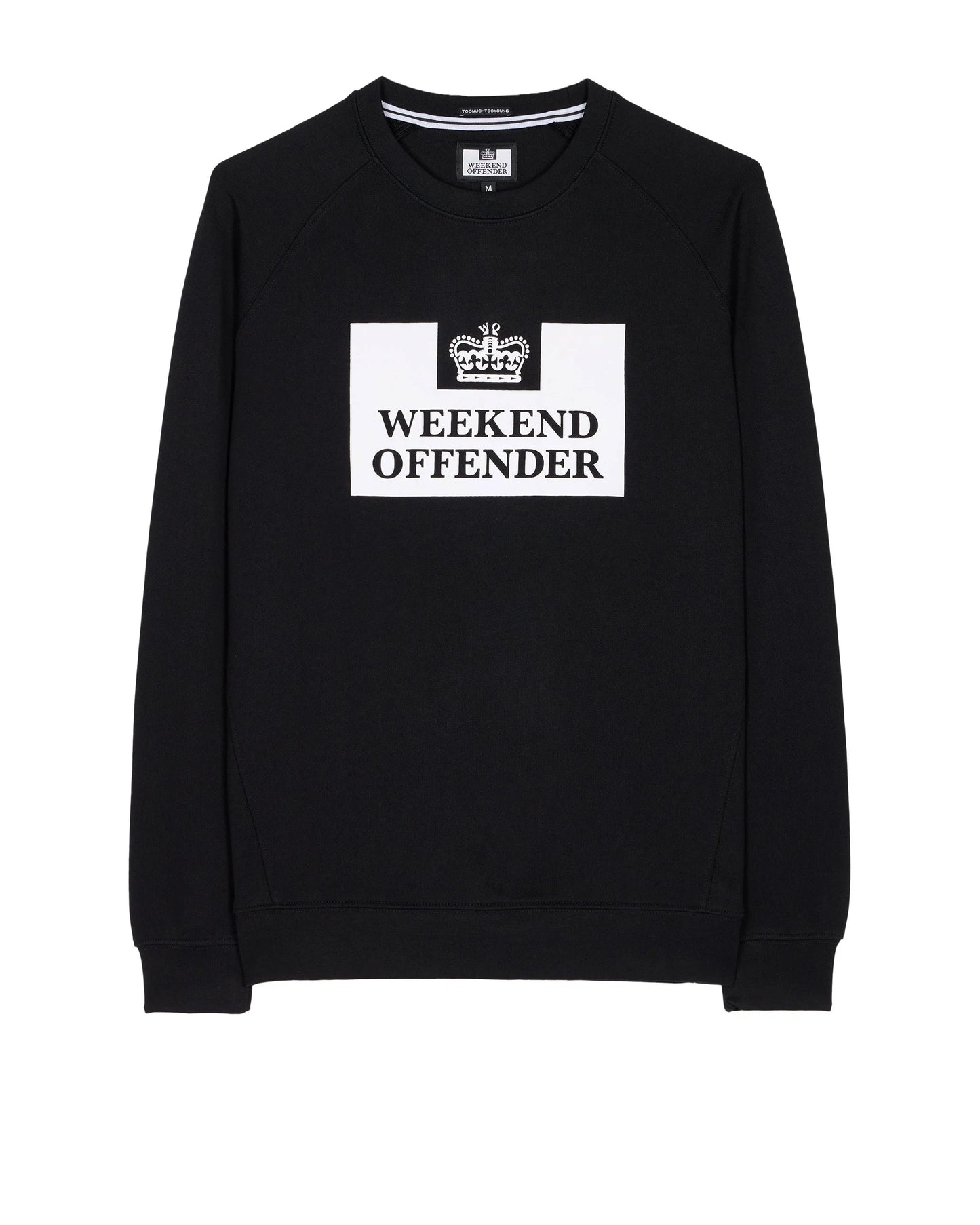 Weekend Offender Penitentiary Classic Sweatshirt // SVART