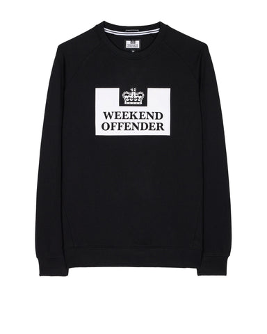 Weekend Offender Penitentiary Classic Sweatshirt // BLACK