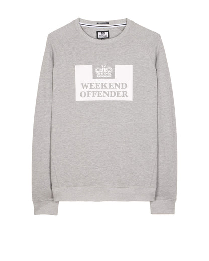 Weekend Offender Penitentiary Classic Sweatshirt // GREY MARL