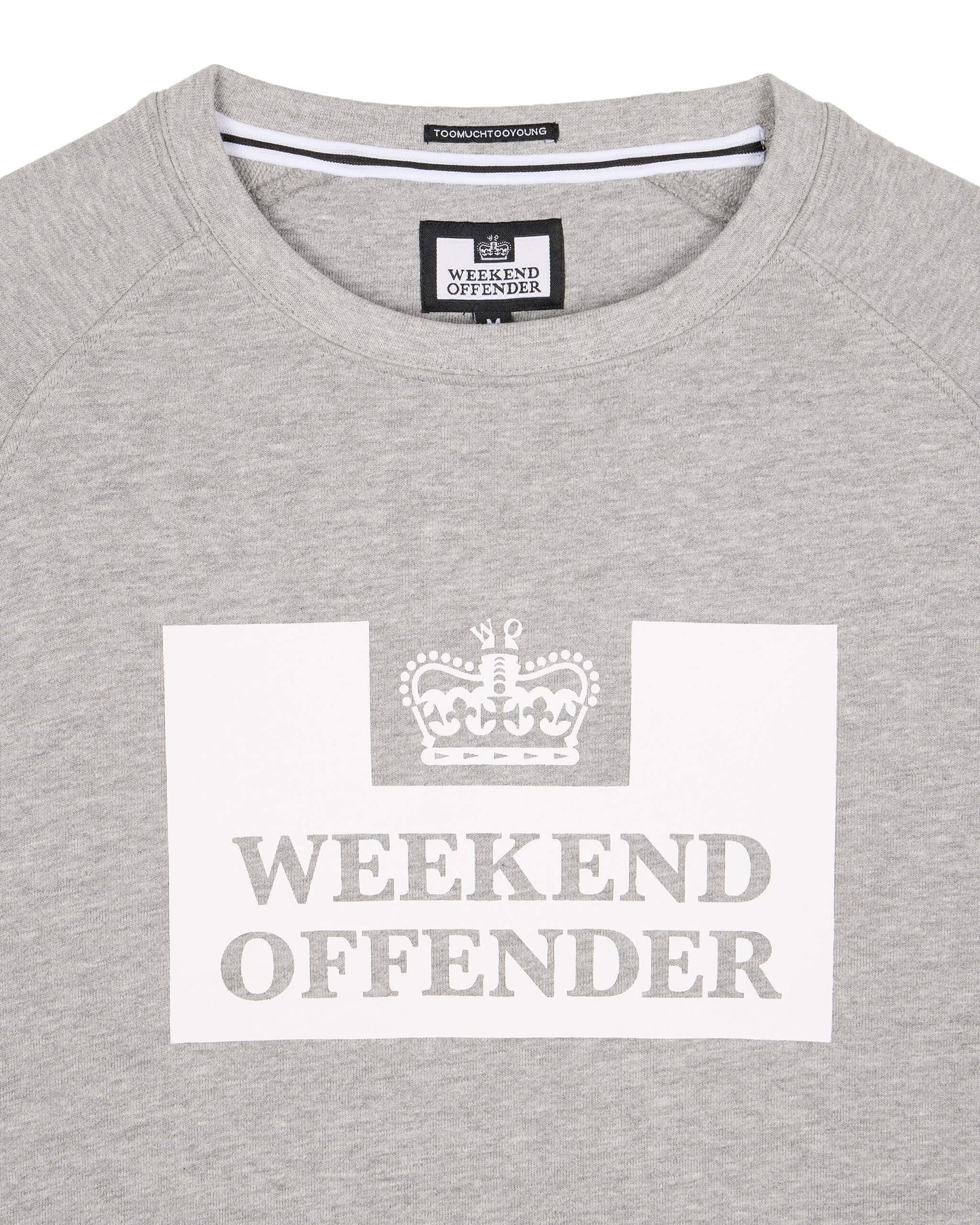 Weekend Offender Penitentiary Classic Sweatshirt // GREY MARL