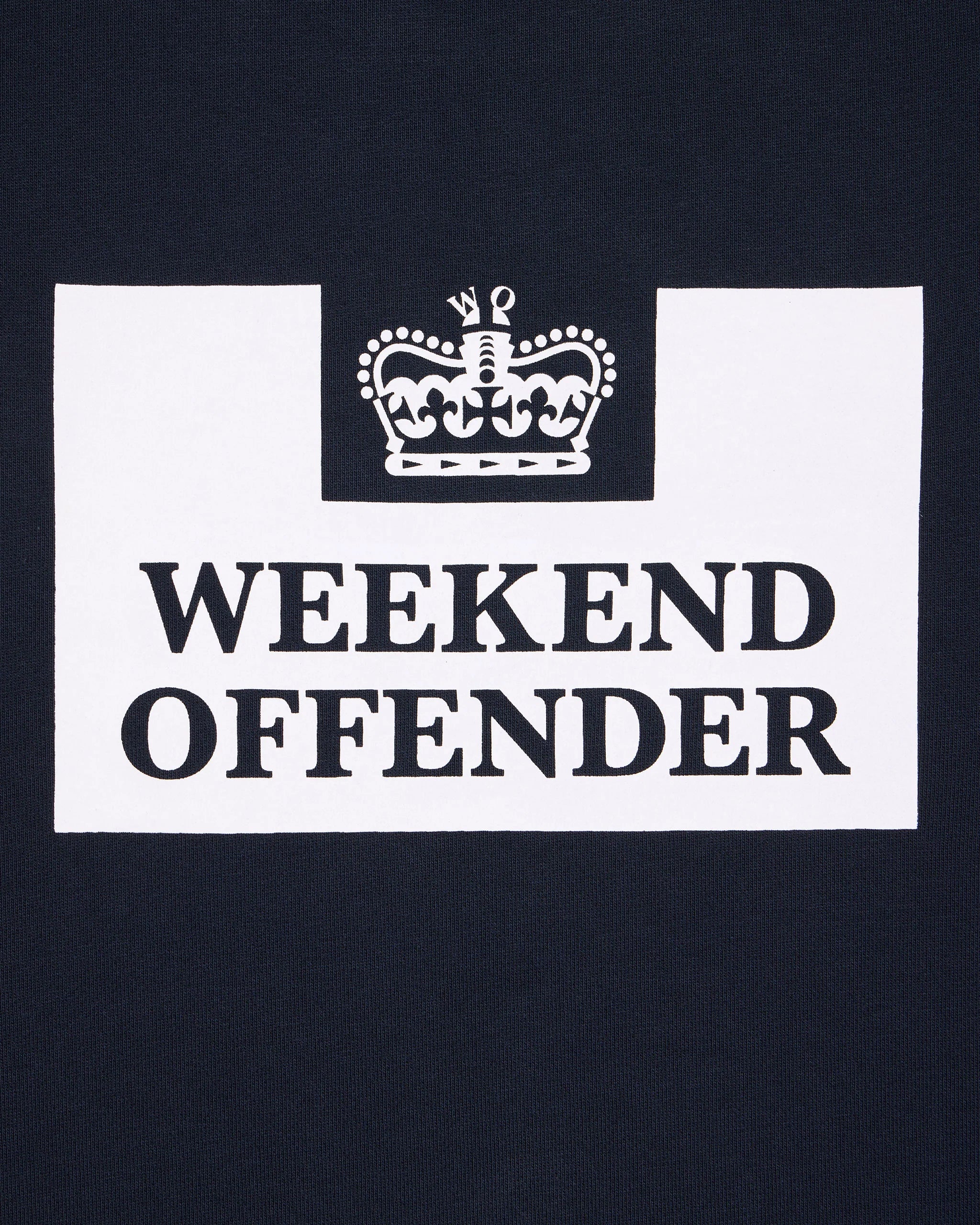 Weekend Offender Penitentiary Classic Sweatshirt // NAVY