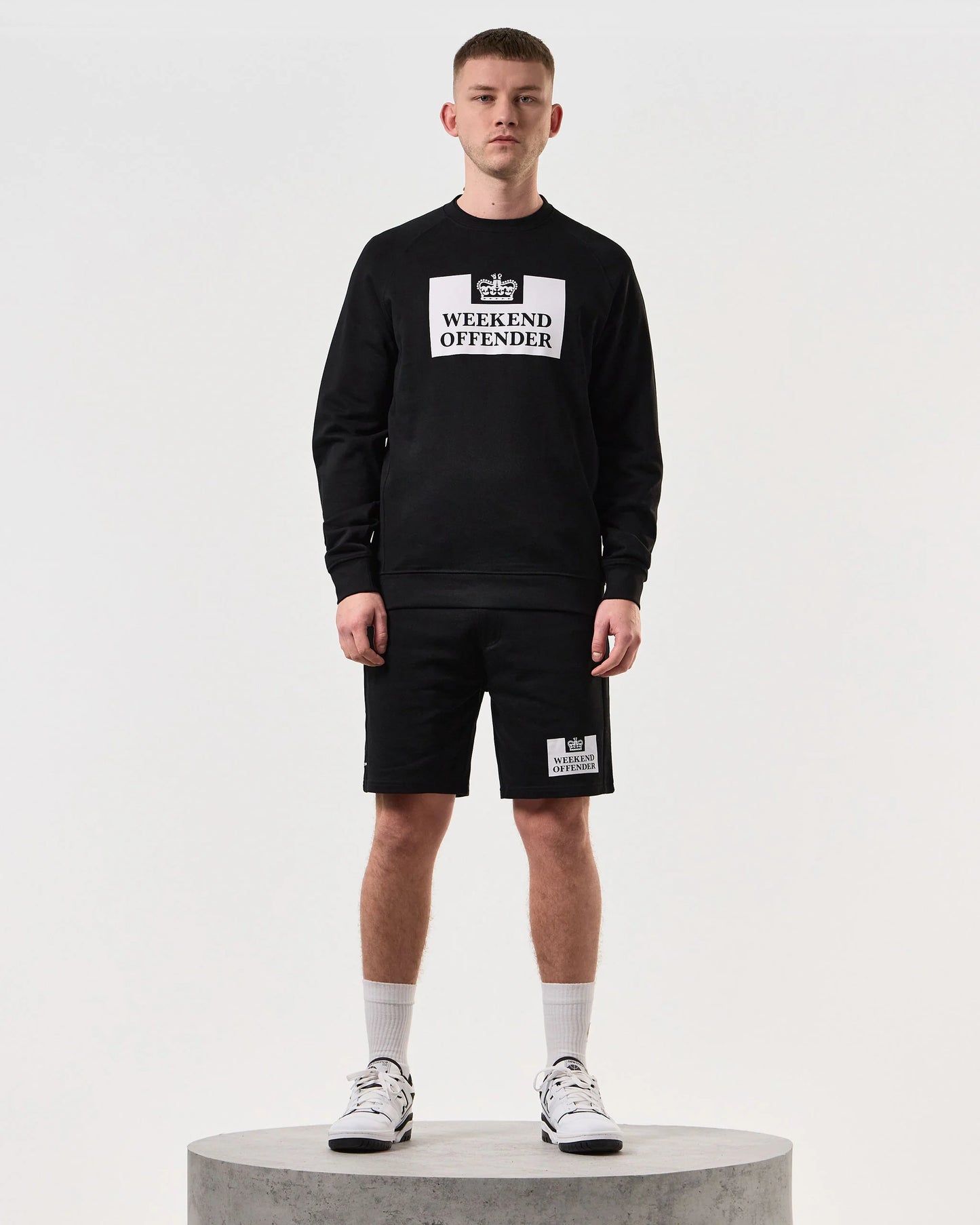 Weekend Offender Penitentiary Classic Sweatshirt // BLACK