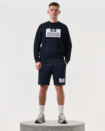 Weekend Offender Penitentiary Classic Sweatshirt // NAVY