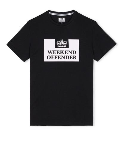 Weekend Offender Prison Classic T-Shirt // BLACK