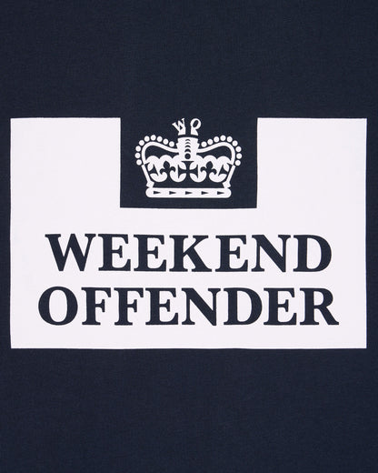 Weekend Offender Prison Classic T-Shirt // NAVY