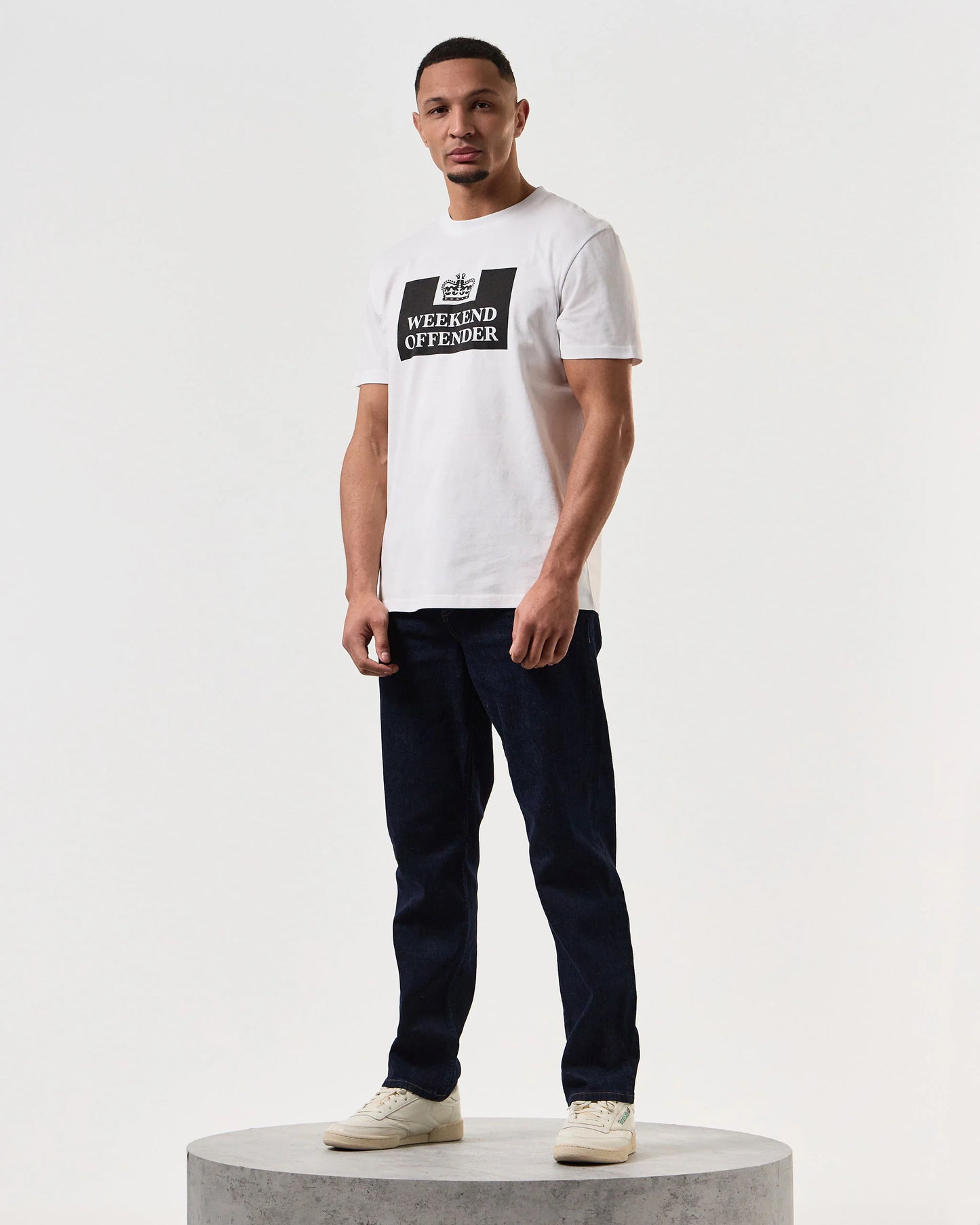 Weekend Offender Prison Classic T-Shirt // WHITE