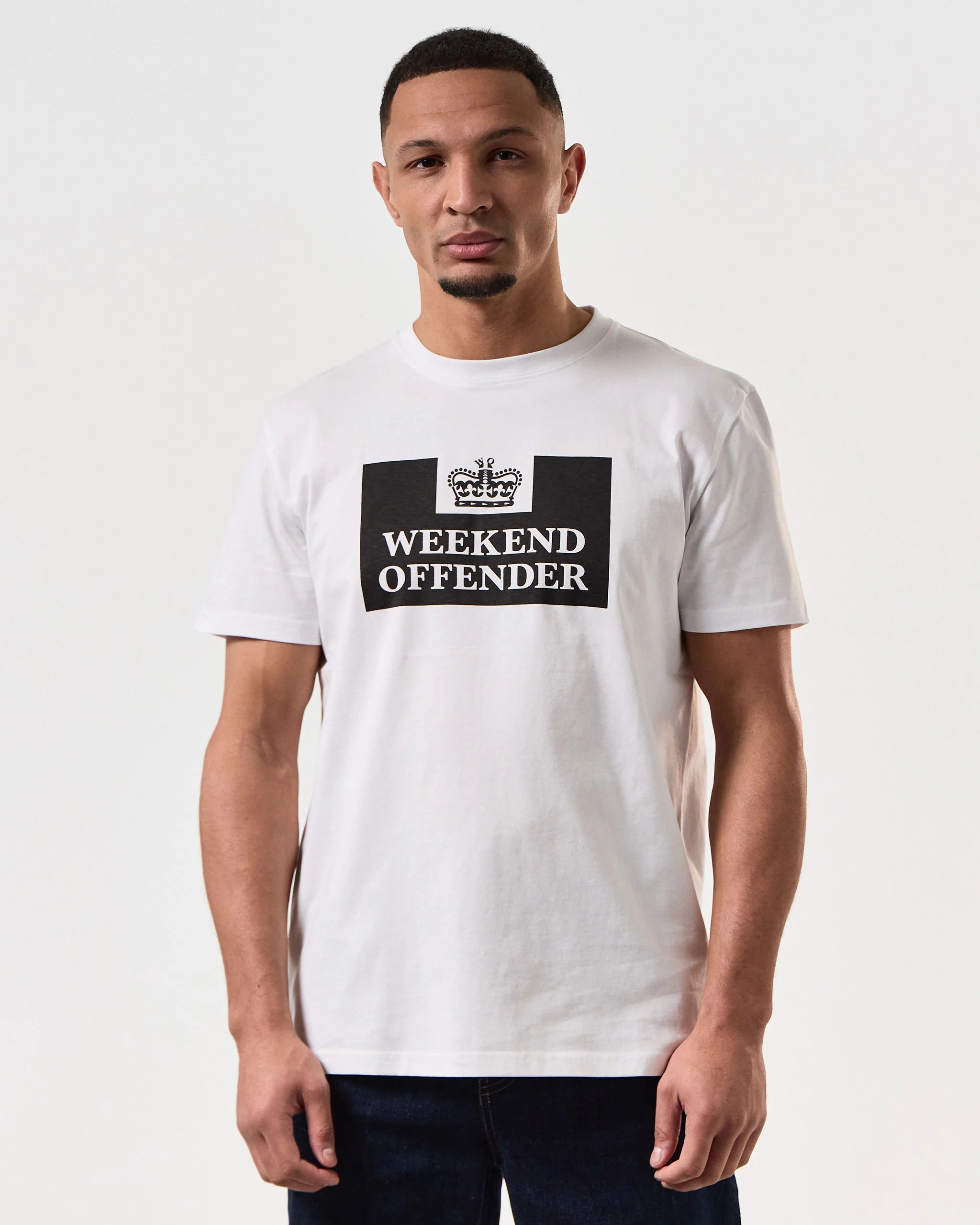 Weekend Offender Prison Classic T-Shirt // WHITE