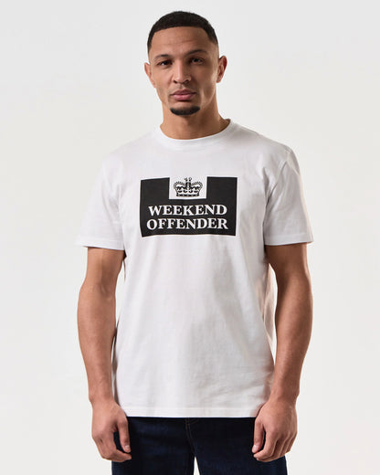 Weekend Offender Prison Classic T-Shirt // WHITE