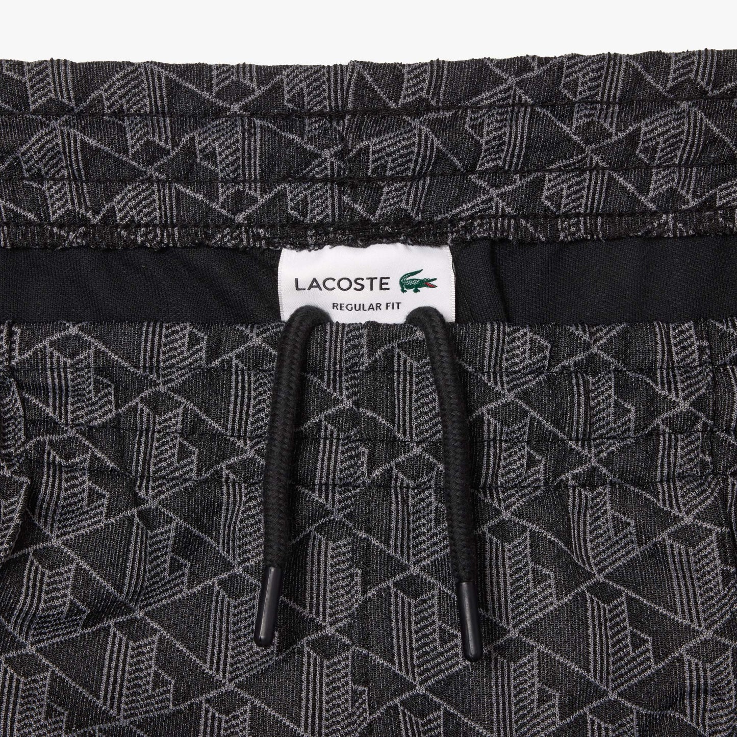 Lacoste Paris Monogram Sweatpants XH1440 // SVART