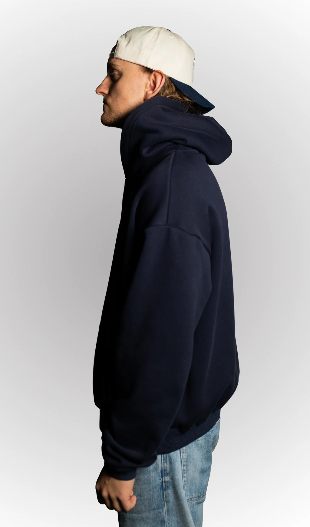 Budder Sporting Goods Hoodie // Navy Blue
