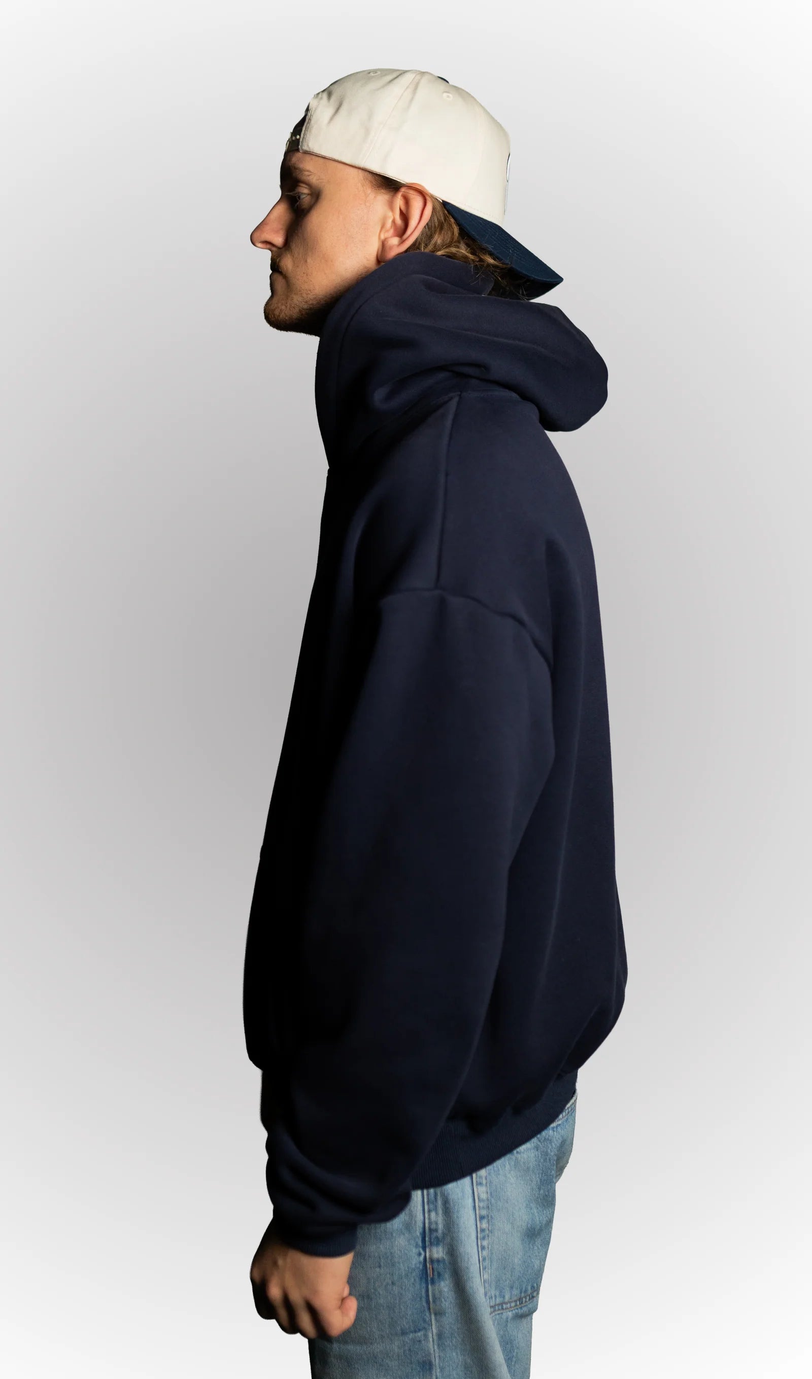 Budder Sporting Goods Hoodie // Navy Blue