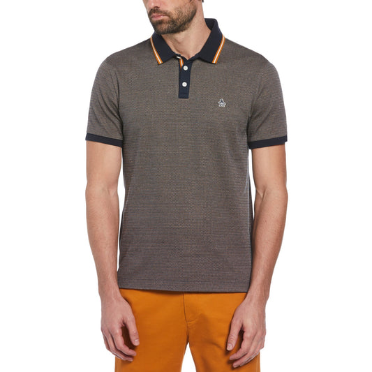 Penguin Jacquard Polo OPKF2415 // MÖRK SAPPIR