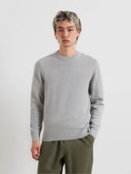 Farah Shepard Crew Sweater // GREY