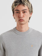 Farah Shepard Crew Sweater // GREY