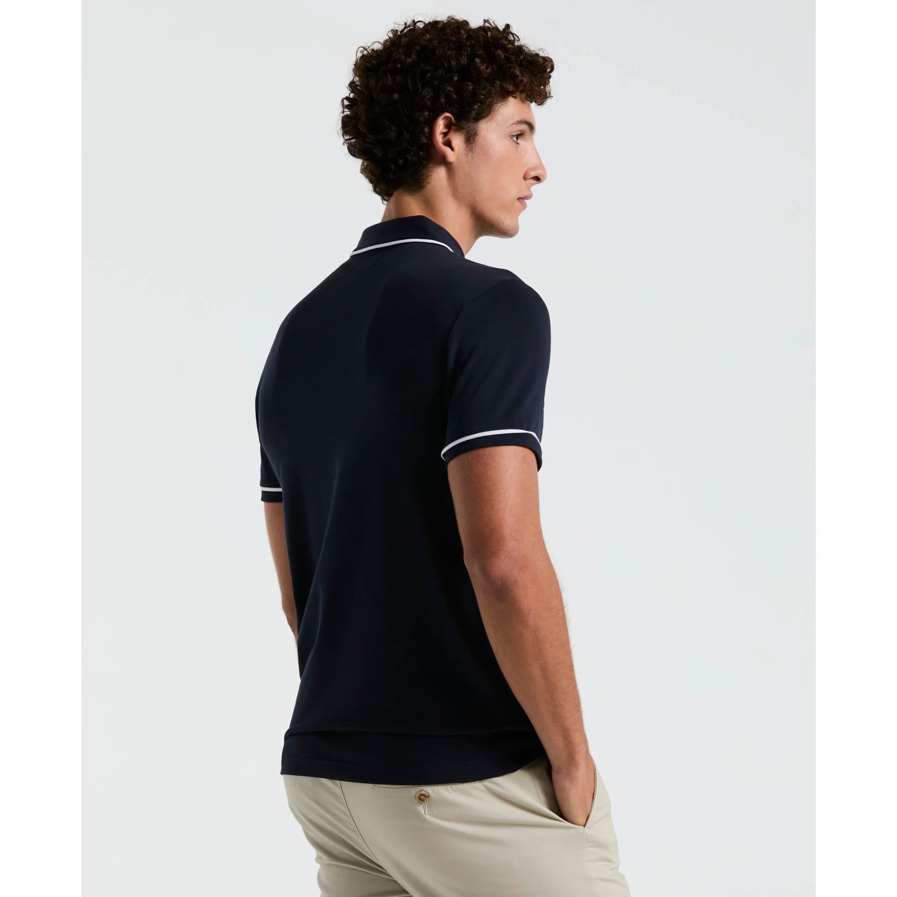 Penguin Earl Pique Polo OPKB0690 // DARK SAPPHIRE