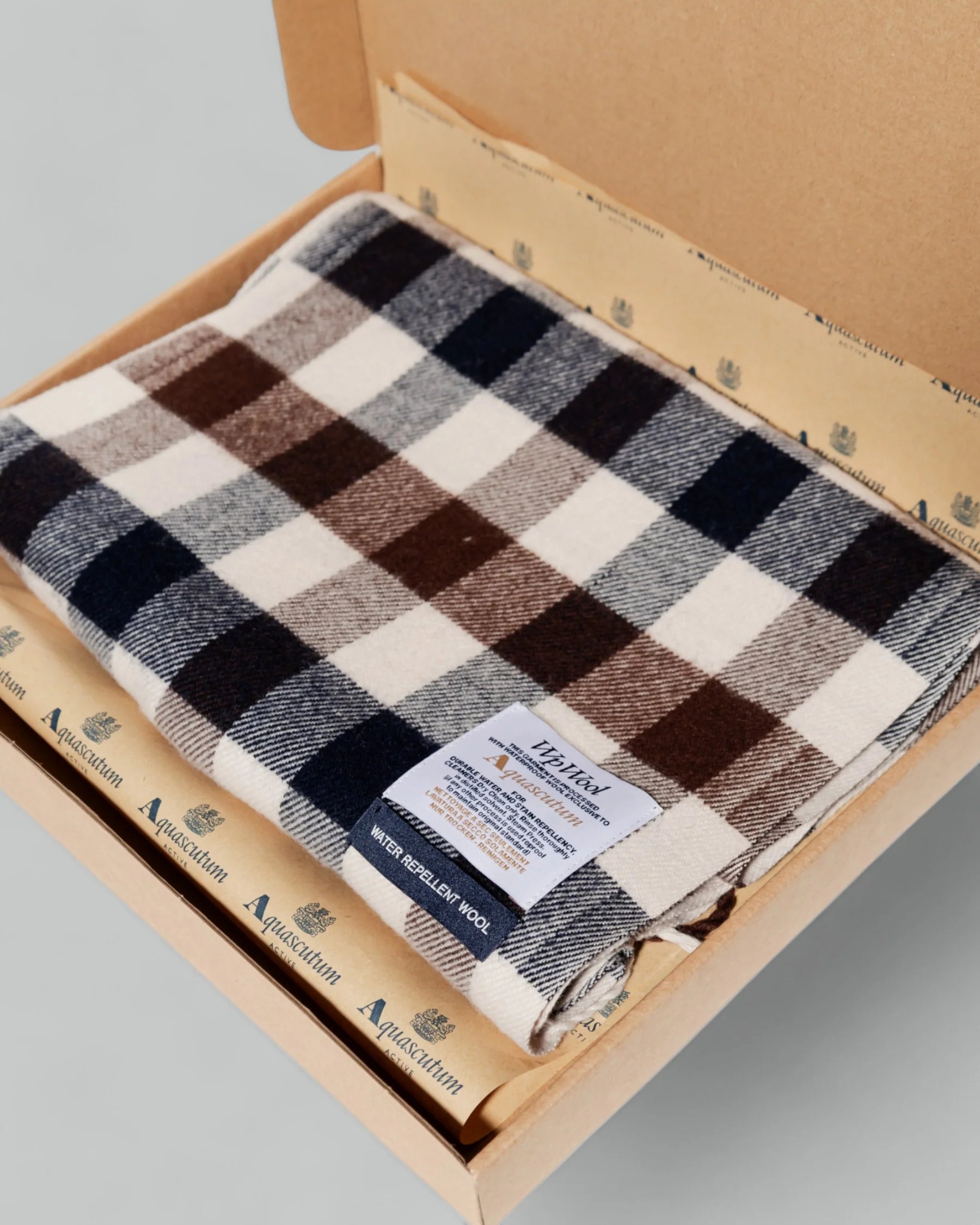 Aquascutum Active Club Check Scarf SF001 // MARCO CHECK