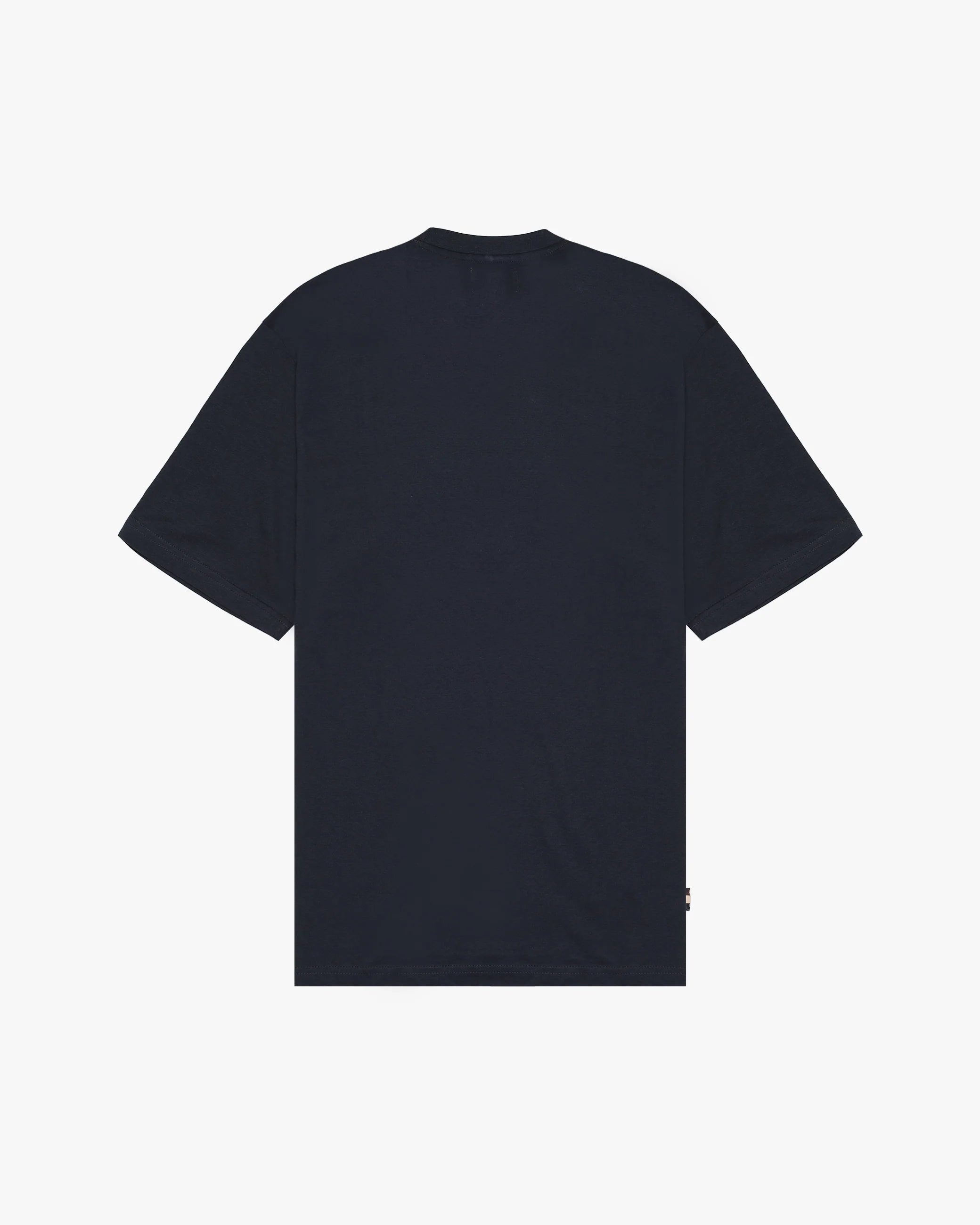 Aquascutum Active Big logo T-Shirt TS004 // NAVY