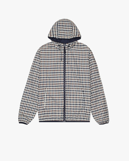 Aquascutum Active Hooded Sailor Reversible Jacket // NAVY