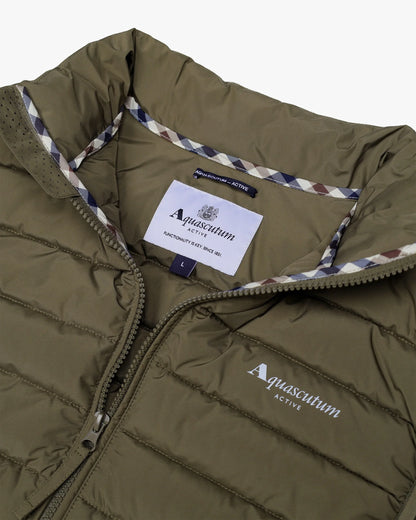 Aquascutum Active VEST 100gsm // ARMY GREEN