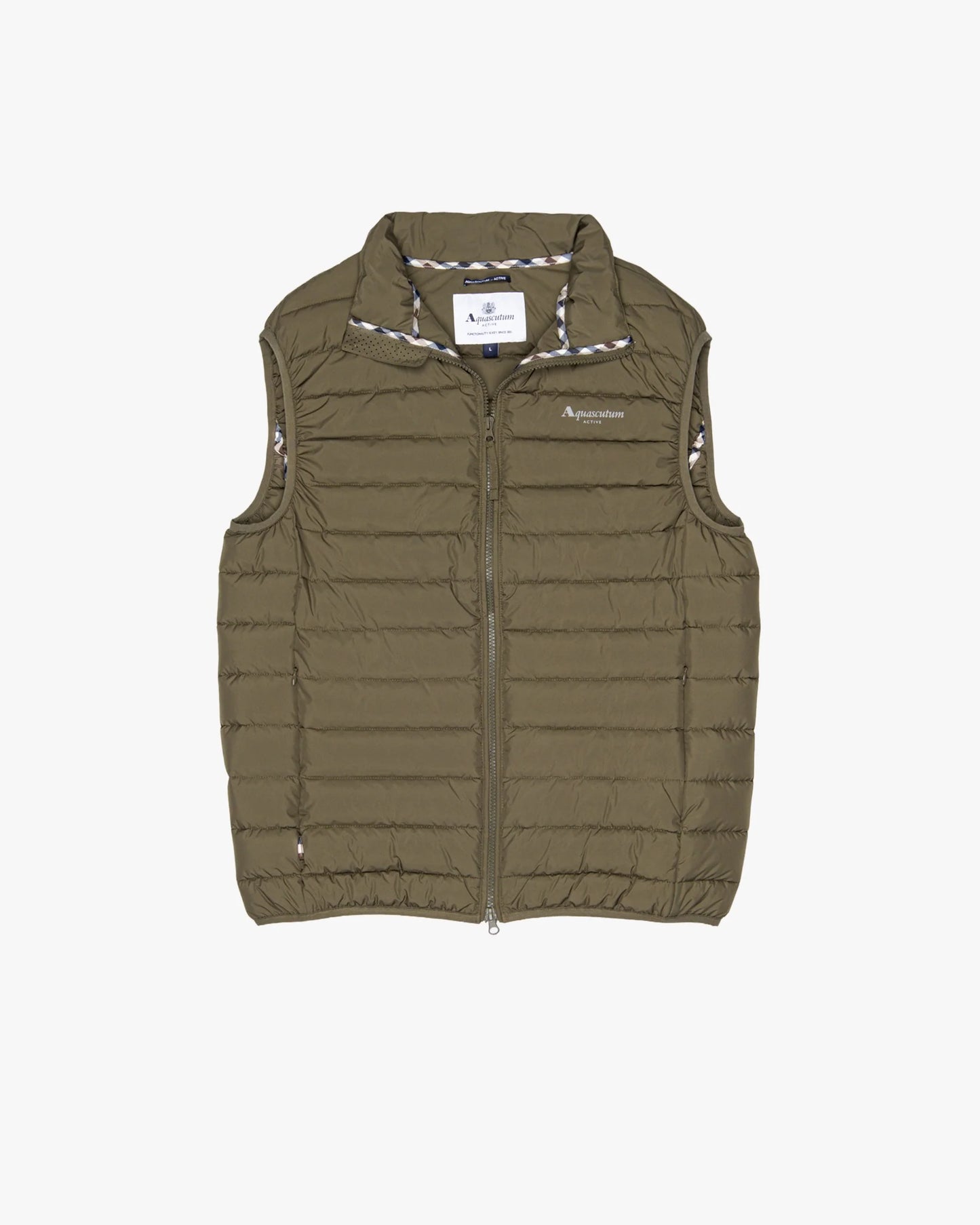 Aquascutum Active VEST 100gsm // ARMY GREEN