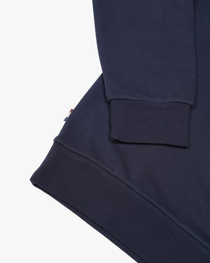 Aquascutum Active CC Shoulder Crewneck B005_SW011 // NAVY