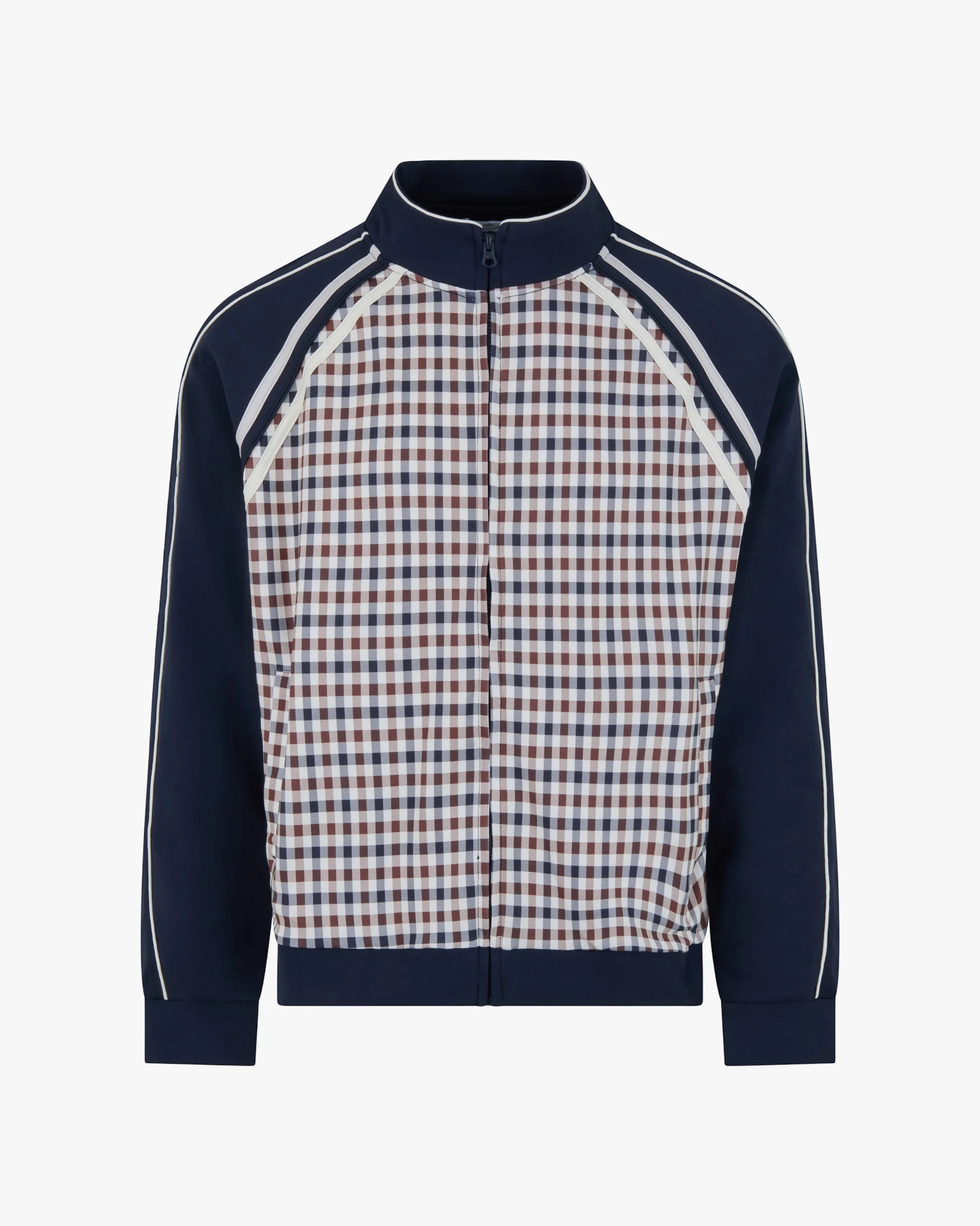 Aquascutum Active CC Scuba Stripes Track Top // NAVY