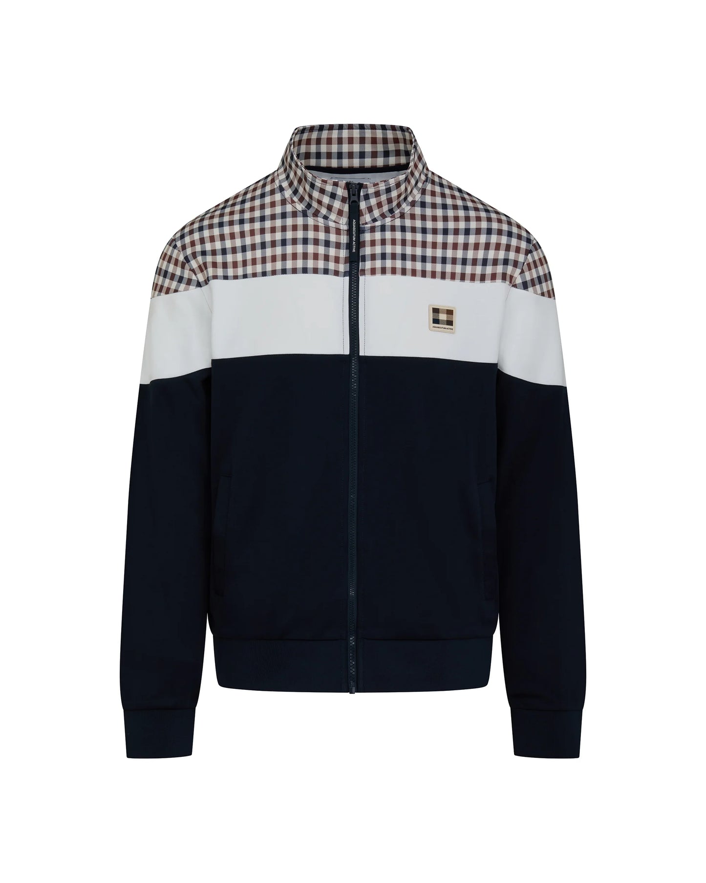 Aquascutum Active CC Shoulder Track Top // NAVY
