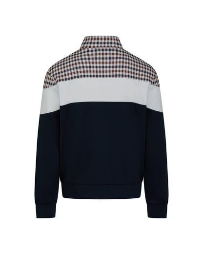 Aquascutum Active CC Shoulder Track Top // NAVY