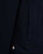 Aquascutum Active CC Shoulder Track Top // NAVY