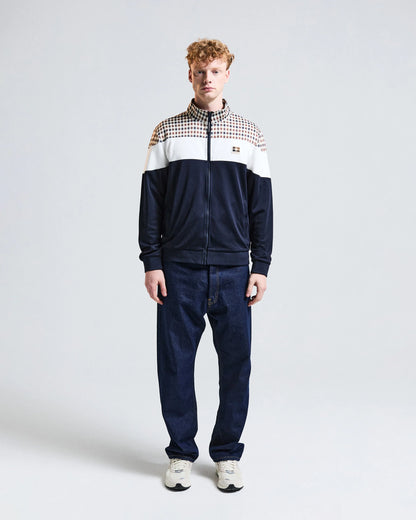 Aquascutum Active CC Shoulder Track Top // NAVY