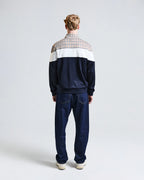 Aquascutum Active CC Shoulder Track Top // NAVY
