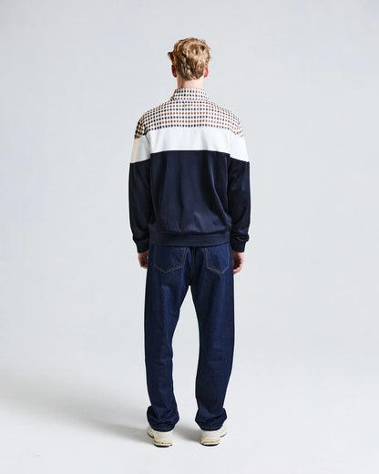 Aquascutum Active CC Shoulder Track Top // NAVY