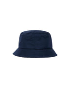 Aquascutum Active Lamina Badge Bucket Cap // NAVY