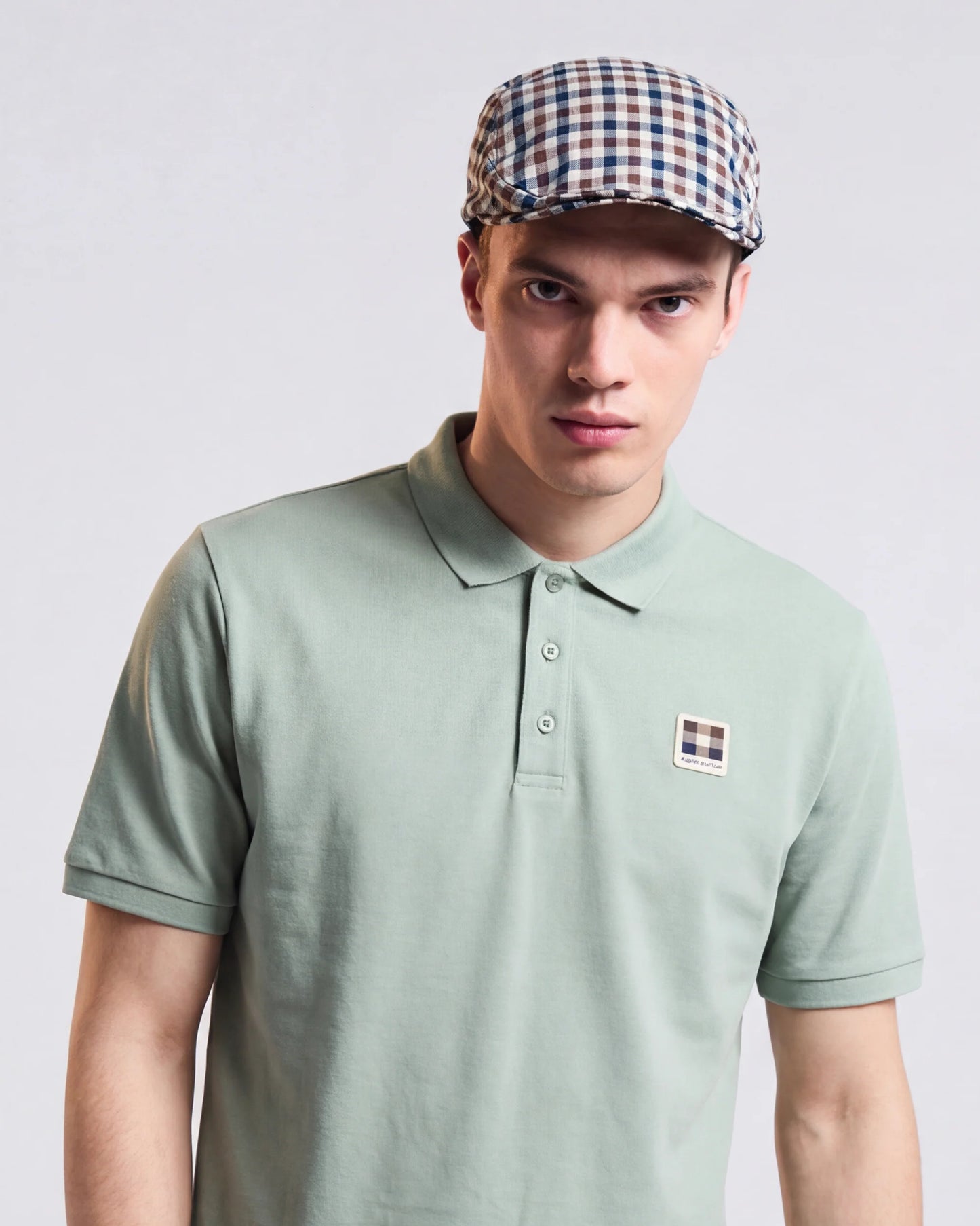 Aquascutum Active Lamina Flat Cap