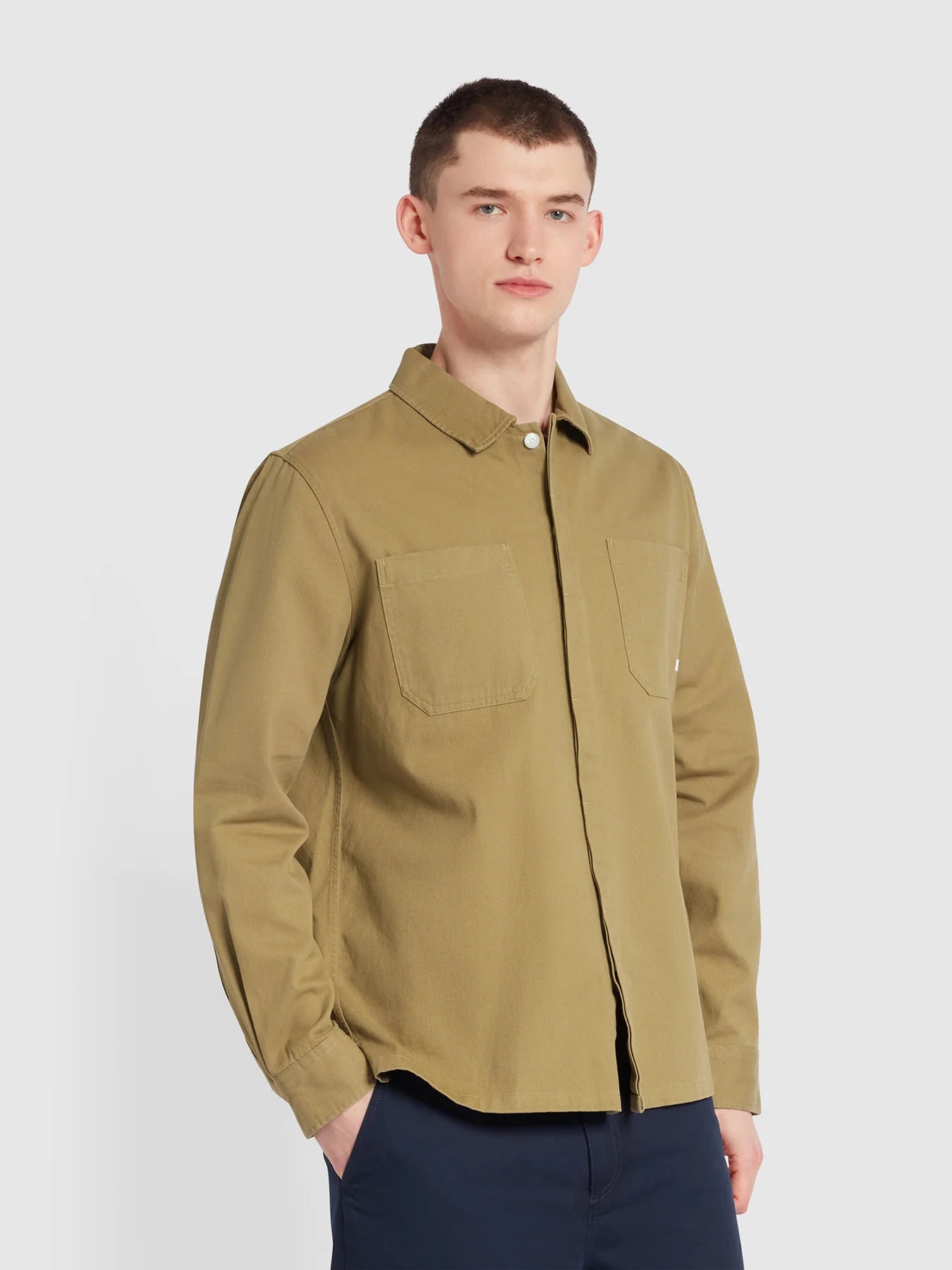 Farah Leon Overshirt // KHAKI