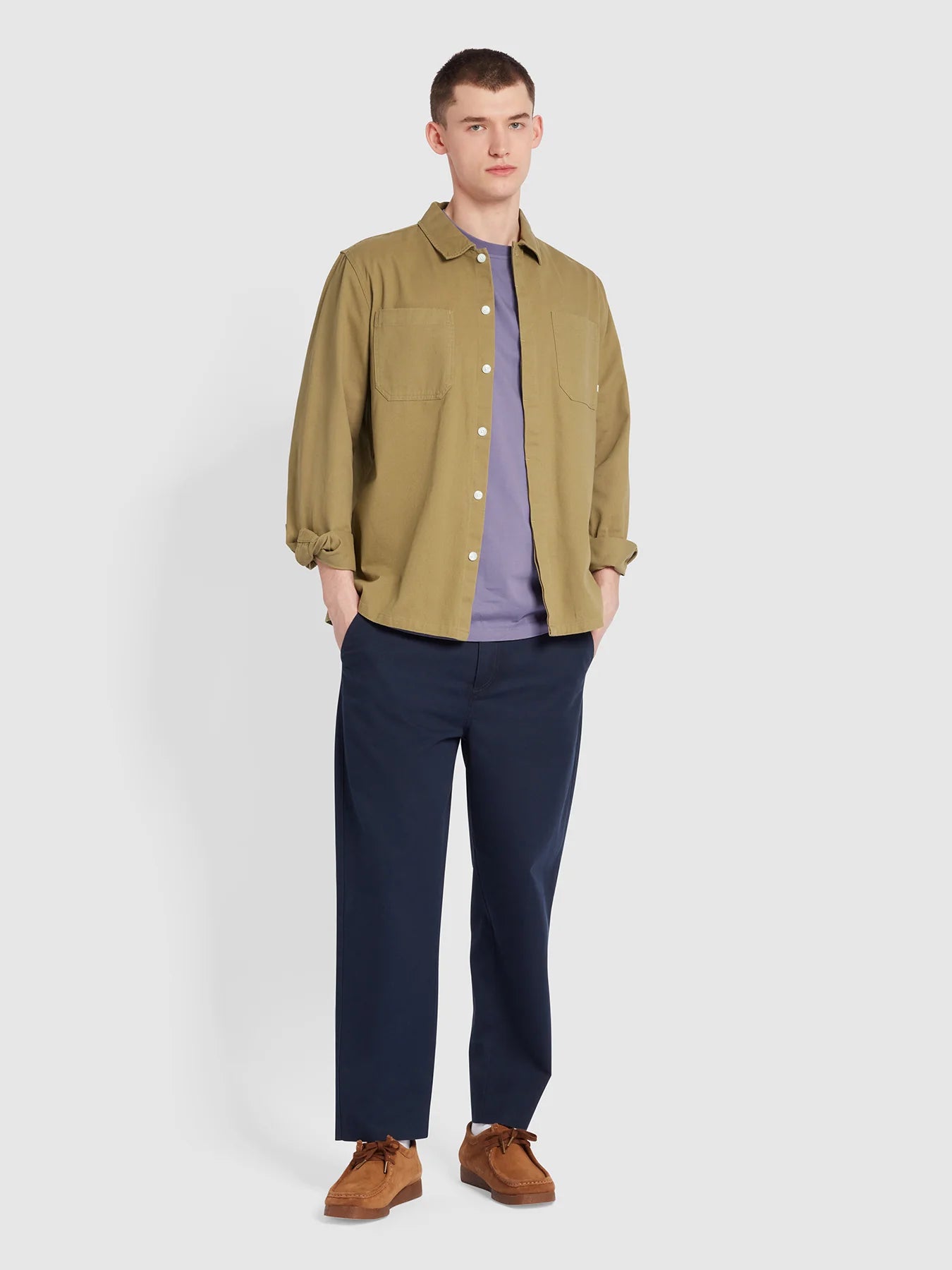 Farah Leon Overshirt // KHAKI