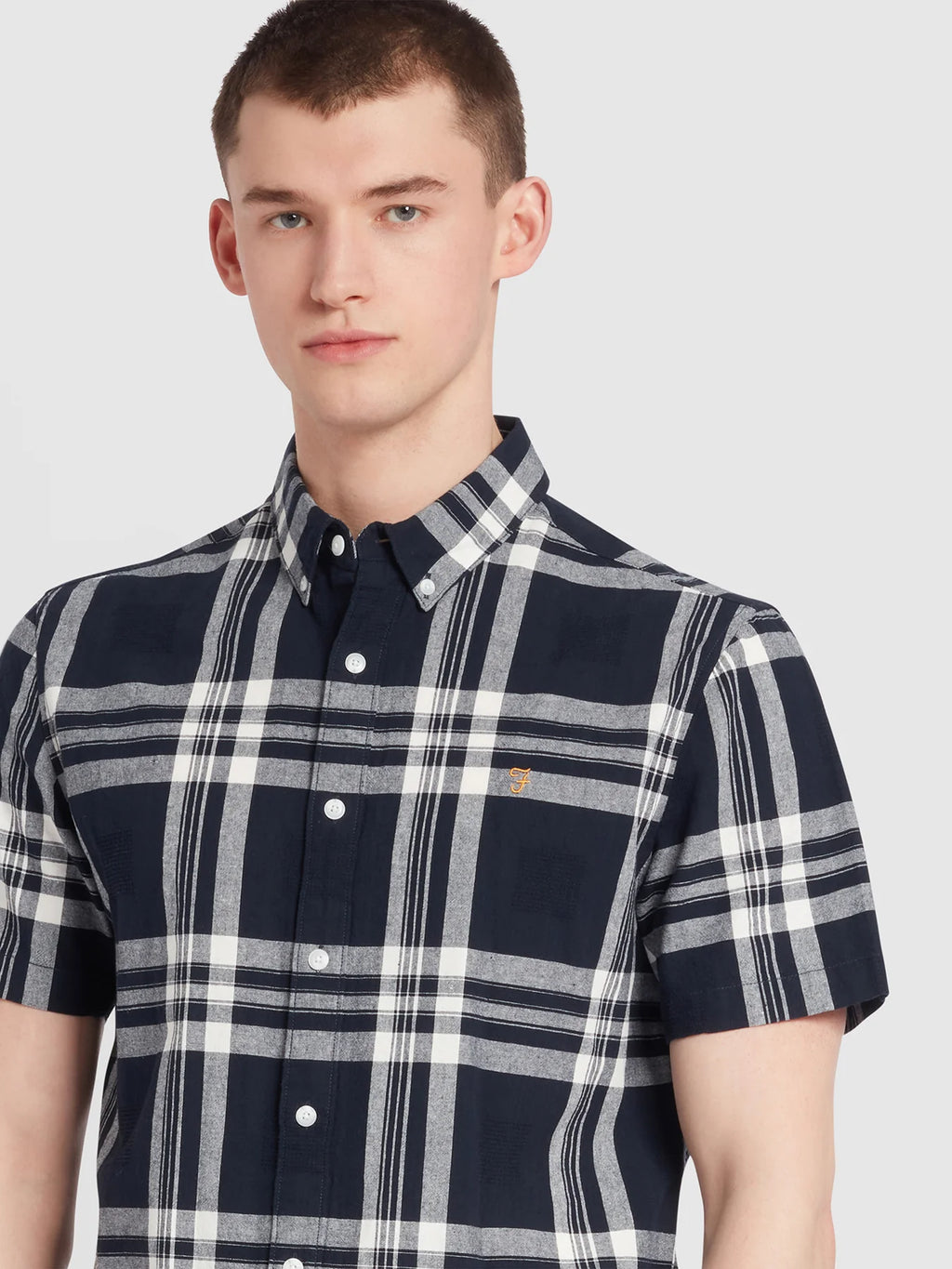 Farah Kele SS Shirt // NAVY