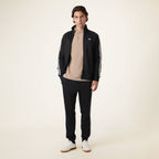 Fila Biella Regular Taped Pique Track Jacket // BLACK