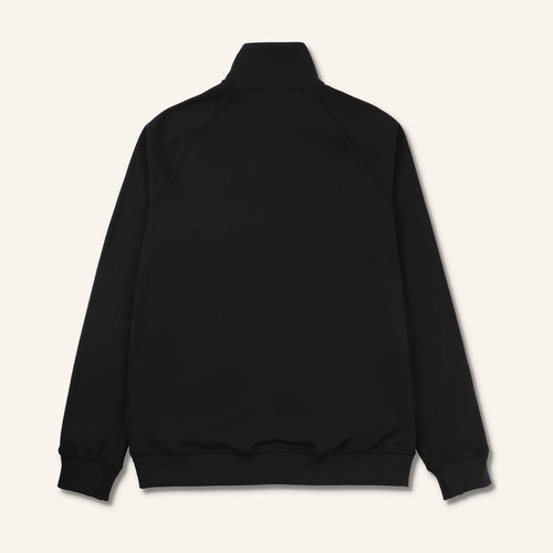 Fila Biella Regular Taped Pique Track Jacket // BLACK